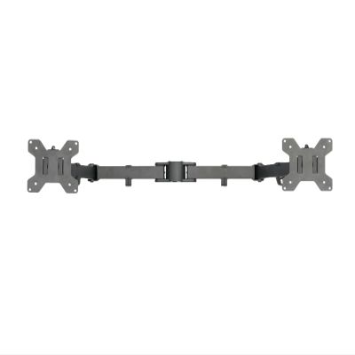 ADBWEKKF Black Adjustable Dual Computer Monitor Arm for Desk Stand-