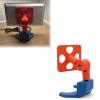 for Echo Show 15 Stand for Countertop, Compatible with Echo Show 15, Fit Echo Show 15 Mount, Adjustable Holder (Red and Blue) view 1