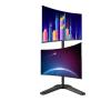 ADBWEKKF 13-32 inch large screen monitor dual screen stand 90 degree rotating computer multi-function adjustable base view 3