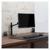 ADBWEKKF Computer monitor stand desktop heightening desktop OL-1 LCD base stand universal rotating telescopic(Black) view 2