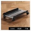 ADBWEKKF Computer host bracket mobile base with pulley desktop chassis rack heightened fixed tray bracket view 2