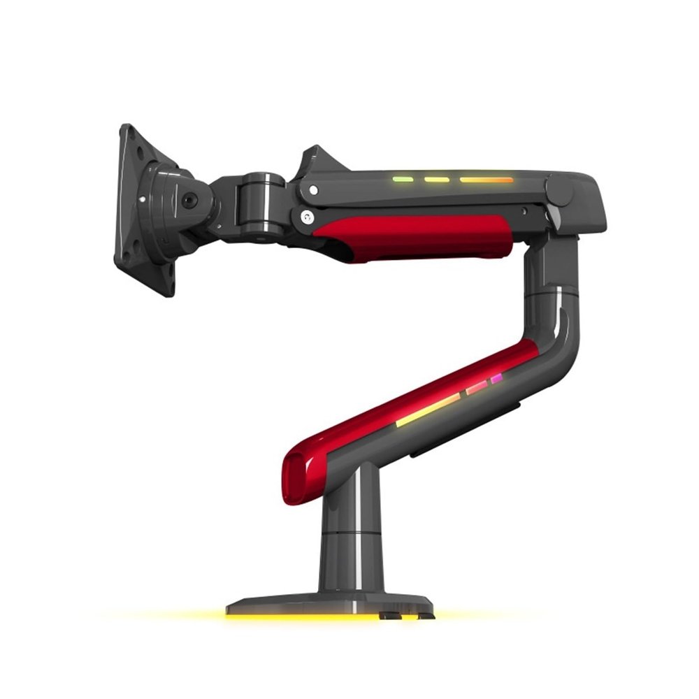 ADBWEKKF E-Sports Monitor Stand Robotic Arm Desktop Elevated Stand Screen Rotation 32-60 Inch L50