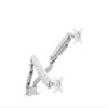 ADBWEKKF Aluminum alloy dual-screen pneumatic arm monitor stand double-arm computer stand lifting base screen swivel view 4