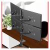 ADBWEKKF Four-screen multi-screen notebook external monitor splicing bracket without punching lifting cantilever view 2