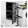 ADBWEKKF Four-screen multi-screen notebook external monitor splicing bracket without punching lifting cantilever view 3