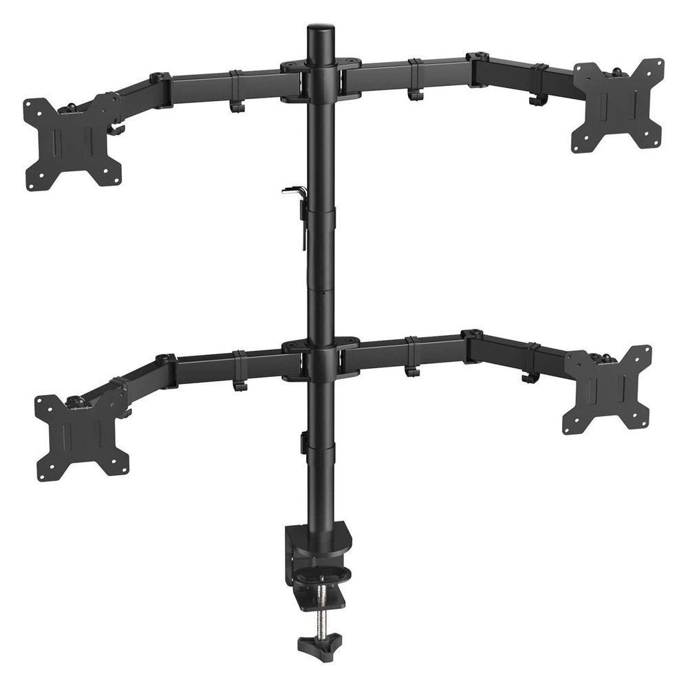 ADBWEKKF Four-screen computer monitor stand upper and lower dual-screen desktop base computer monitor stand adjustable