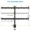 ADBWEKKF Four-screen computer monitor stand upper and lower dual-screen desktop base computer monitor stand adjustable view 2