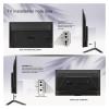 ADBWEKKF 2 Pieces TV Stand Base for LCD TV with Heightened Feet TV Stand Desktop Bracket view 4