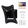 ADBWEKKF 14-26 Inch TV Stand Wall Mount Tilt Flat Panel Stand TV Stand LCD LED Monitor Frame Hole Distance Bracket Suitable for 75/100mm Spacing view 3