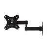 ADBWEKKF TV Monitor TV Stand LCD LED Monitor Wall Mount Bracket Adjustable TV Screen Stand TV Stand Support 14-27 Inch TV view 1