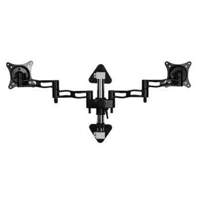 ADBWEKKF Monitor stand dual screen wall mount splicing computer stand D08W-300 stretch and rotate