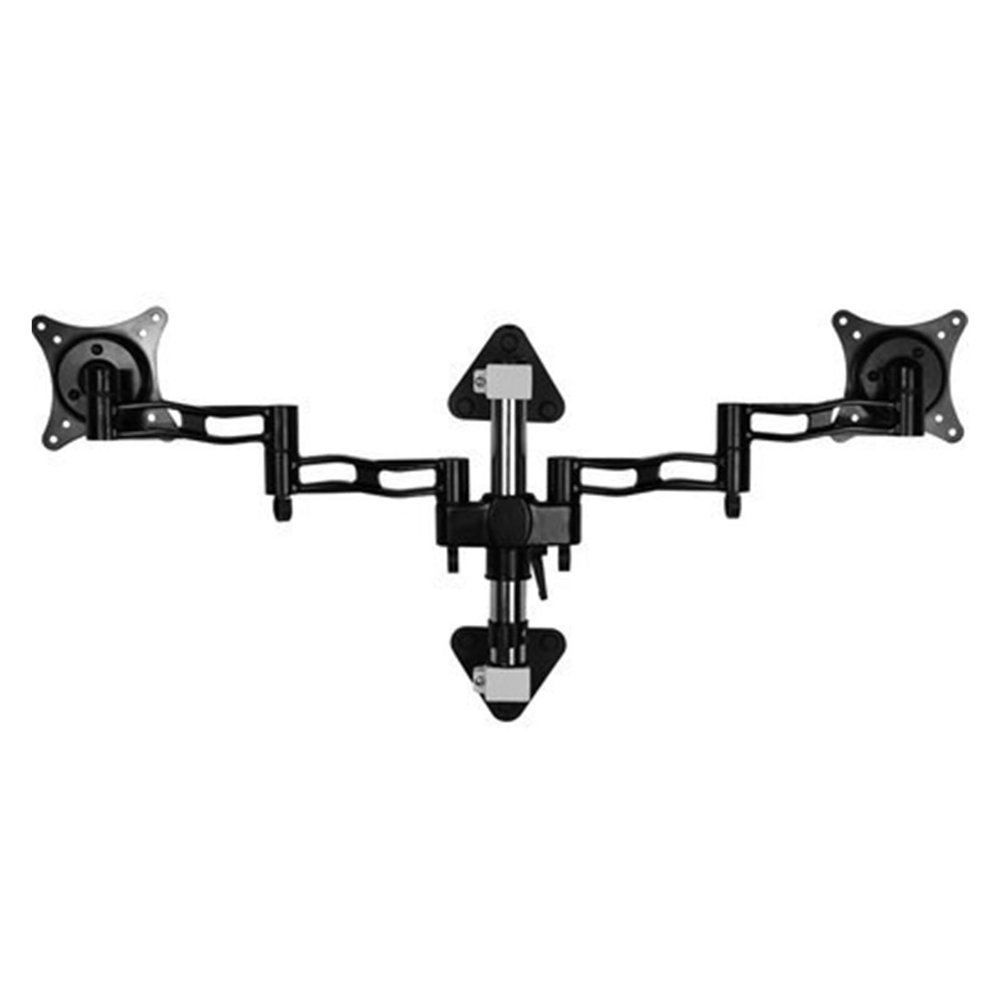 ADBWEKKF Monitor stand dual screen wall mount splicing computer stand D08W-300 stretch and rotate