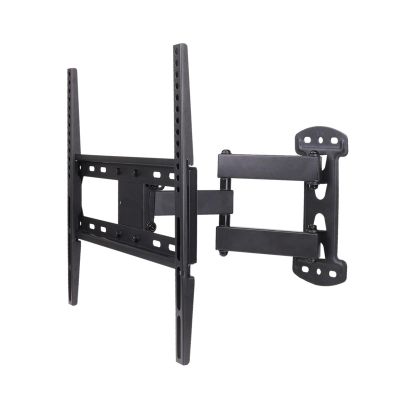 ADBWEKKF Tilt and Swivel TV Wall Mount Bracket Double Arm Mount Suitable for 32-55 Inch