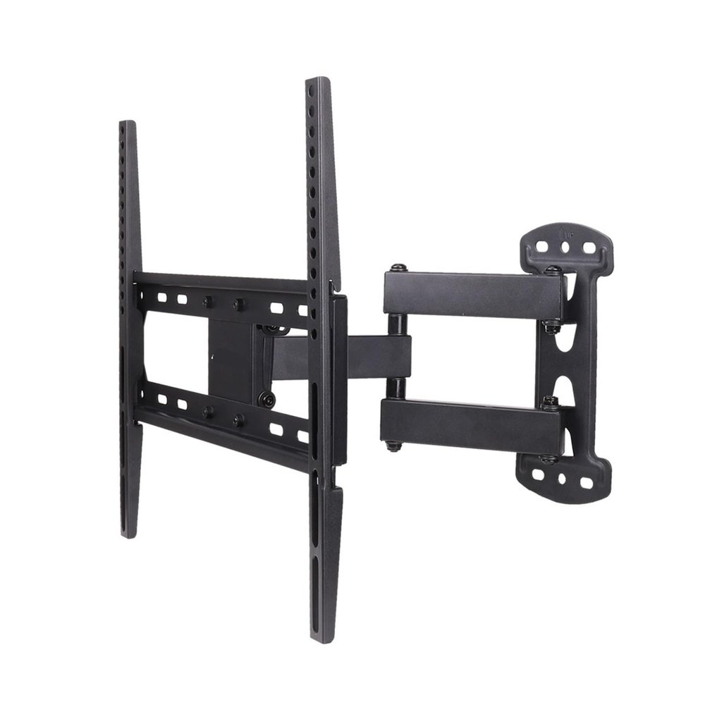 ADBWEKKF Tilt and Swivel TV Wall Mount Bracket Double Arm Mount Suitable for 32-55 Inch