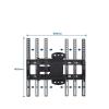 ADBWEKKF Tilt and Swivel TV Wall Mount Bracket Double Arm Mount Suitable for 32-55 Inch view 2