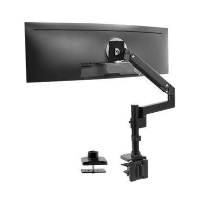 ADBWEKKF Single monitor stand desk mount with gas spring for ultra-wide monitors up to 49 inches