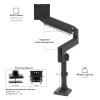 ADBWEKKF Single monitor stand desk mount with gas spring for ultra-wide monitors up to 49 inches view 2