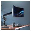 ADBWEKKF Single monitor stand desk mount with gas spring for ultra-wide monitors up to 49 inches view 4