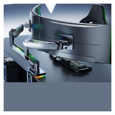 ADBWEKKF Large load-bearing dual-screen monitor bracket one for two 20kg secondary screen computer robotic arm T18 screen bracket