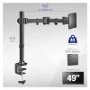 ADBWEKKF Single piece ultra-wide monitor desk stand for computer screens up to 49 inches view 2