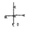 ADBWEKKF Heavy Duty 13" to 24" Monitor Desk Mount | 3+1 Bracket Holds 4 Screens view 1