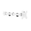 ADBWEKKF White Adjustable Single Monitor Arm for Desk Stand- view 1