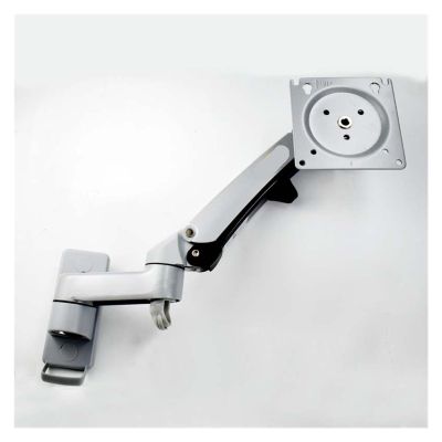 ADBWEKKF 3-12KG long arm 17-inch-35-inch monitor TV wall mount screen aluminum gas spring air pressure TV wall bracket(White)