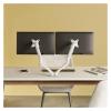 ADBWEKKF Dual-screen monitor stand arm T6-2W desktop computer universal rotating base screen support bracket(Black) view 3