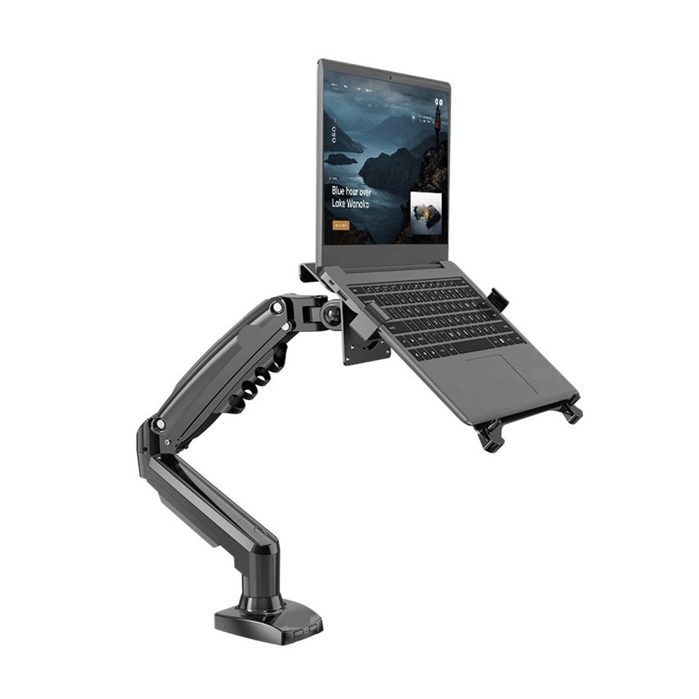 ADBWEKKF Laptop stand arm rotating lifting laptop stand F80-FP(Black)