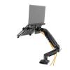 ADBWEKKF Laptop stand arm rotating lifting laptop stand F80-FP(Black) view 3