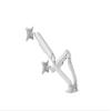ADBWEKKF Aluminum alloy dual-screen pneumatic arm monitor stand double-arm computer stand lifting base screen swivel view 3