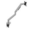 ADBWEKKF V8 single screen monitor desktop stand up and down hovering universal rotating 17-38 inch computer hanger(Silver) view 4