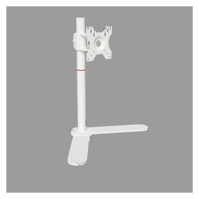 ADBWEKKF 24/27/32 inch monitor base desktop vertical screen rotating 360 lifting bracket(White)