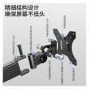 ADBWEKKF Monitor four-screen multi-screen splicing double-screen table clip perforation installation desktop punch-free bracket 27/32/40 inches view 4
