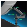 ADBWEKKF H100 Gas Spring 17-30 Inch Monitor Stand Arm Full Motion Desktop Monitor TV Mount Bracket Loading 2-9 kg(Matte Charcoal) view 4