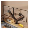 ADBWEKKF Computer monitor stand robotic arm display cantilever base double screen stand elevated stand T12-2 view 2