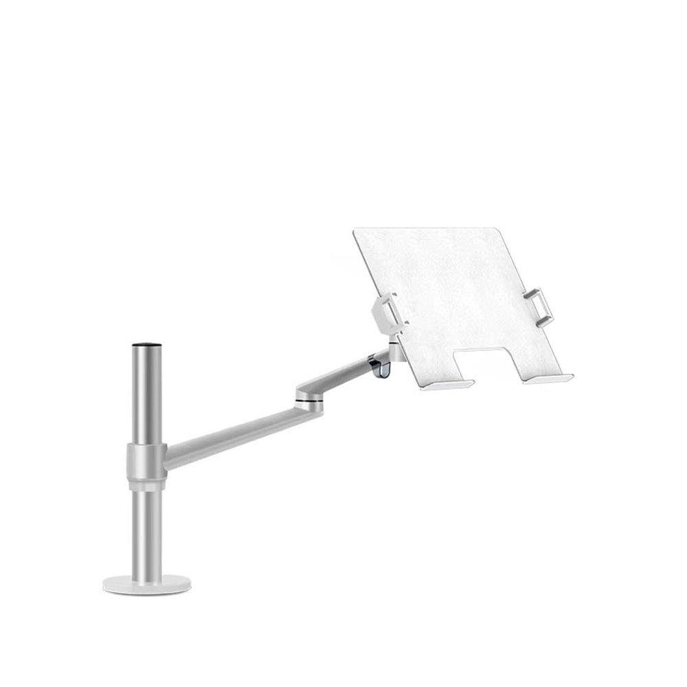 ADBWEKKF OL-1S laptop stand LCD monitor stand desk desktop lift rotating computer stand(Silver)
