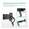 ADBWEKKF Monitor desktop stand 17-32 inch monitor gas spring lift rotating display stand view 3