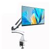 ADBWEKKF Monitor stand desktop air pressure lifting hover heightening rack GM112FC clamp table computer screen stand(GM112FC Black) view 3