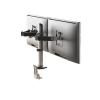 ADBWEKKF Desk clip-type computer rotating lifting telescopic dual-screen monitor stand 23/24/27 inches desktop heightening shelf(Base mounted) view 2