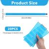 20PCS Laptop Screen Repair Tape Replacement Double Sided Self Adhesive Screen Patch Repair Kit, Pull Tabs Easy Stretch Tapes Strips for Tablets Mobile Phones Laptop LCD LED Display Panel(Blue) view 2