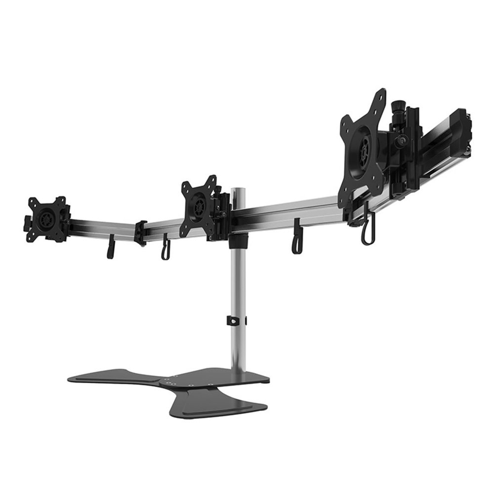 ADBWEKKF 32-inch monitor stand rotating base aluminum alloy three-screen desktop heightening splicing screen MP230SL