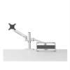 ADBWEKKF Laptop stand monitor stand dual-screen office lifting and heightening bracket type punch-free 32-inch(Silver) view 1