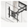 ADBWEKKF SP2 TV rocker arm bracket left and right 90 degree rotation angle 65-80 inches super long arm telescopic hanger view 3