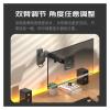 ADBWEKKF (17-35 inches) wall-mounted monitor bracket computer bracket wall-mounted rotating lift computer(Silver) view 3