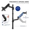 ADBWEKKF Dual 17" to 32" Monitor Spring Sit-Stand Desk Stand - view 2