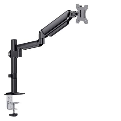 ADBWEKKF Aluminum alloy single screen column monitor pneumatic arm computer stand retractable rotating lifting
