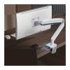 ADBWEKKF G70 computer monitor stand mechanical arm cantilever screen desktop heightening desktop lift rotating(Gray) view 2