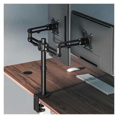 ADBWEKKF Computer monitor stand arm desktop office gimbal lifting desktop punch-free T11-1B