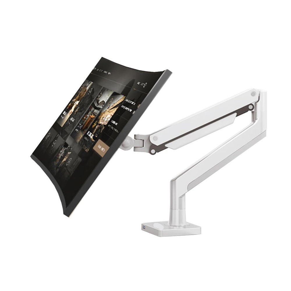 ADBWEKKF G40 monitor stand arm computer stand monitor stand increased punch-free display stand arm(Silver)